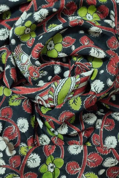 Multi Color Kalamkari Fabric