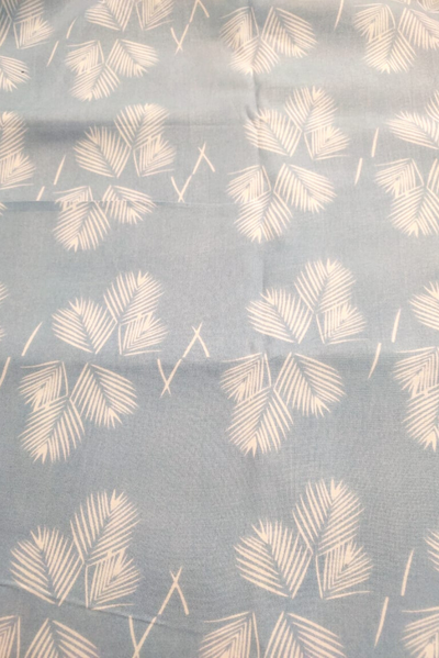Light Blue & White Cotton Fabric