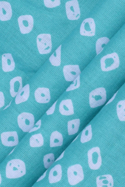 Viking  Bandhej Print Rayon Fabric