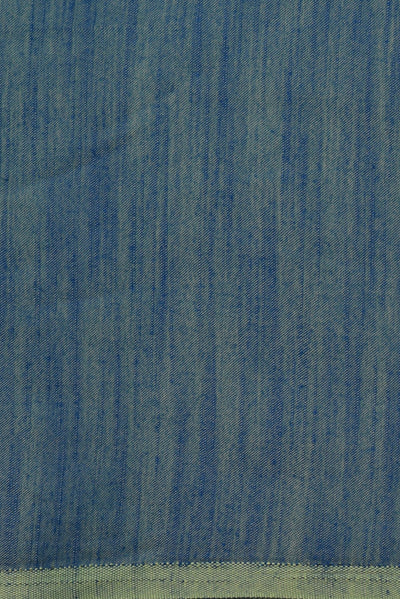 Blue Shade Silky Silky Fabric