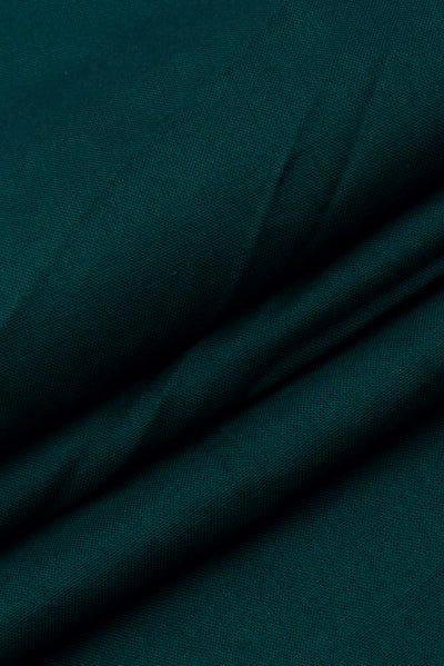 Dark Green Plain Rayon Fabric