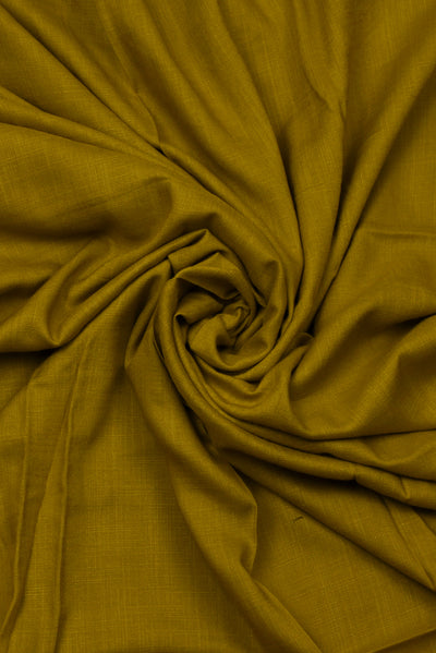 Plain Mehndi Color Rayon Fabric