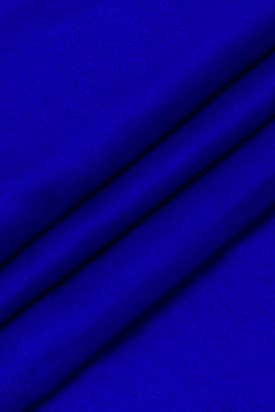 Blue Plain Rayon Fabric