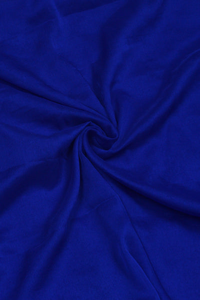 Blue Pure Chiffon Fabric