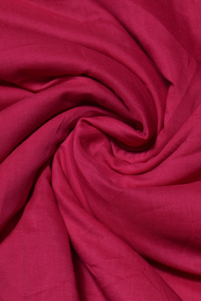 Dark Red Muslin Fabric
