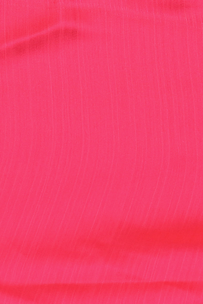Pink Plain Chiffon Fabric