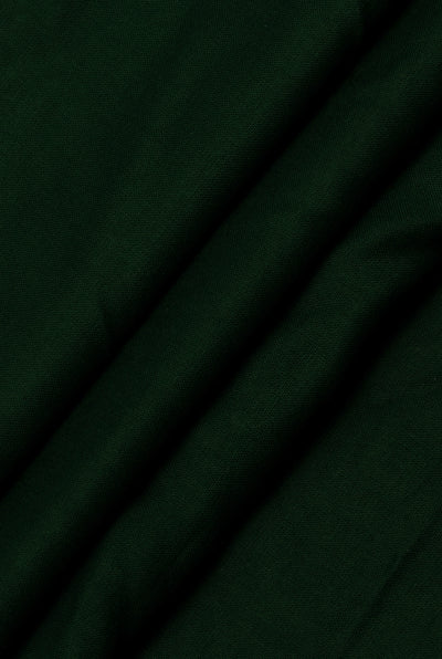 Deep Fir Green Buta Print Rayon Fabric