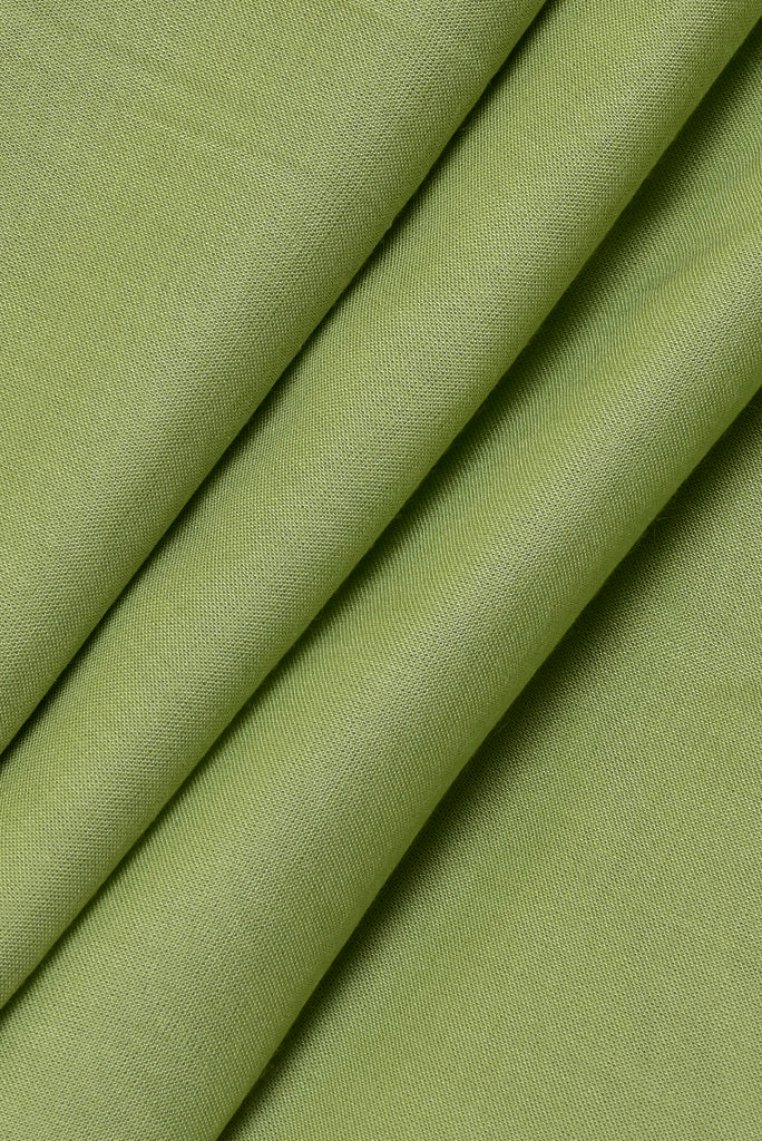 Honey Green Plain Rayon Fabric