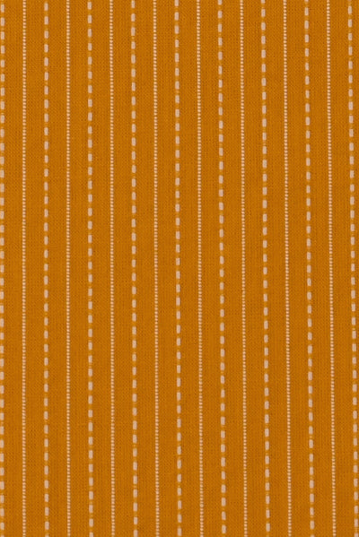Yellow Stripes Printed Cotton Fabric