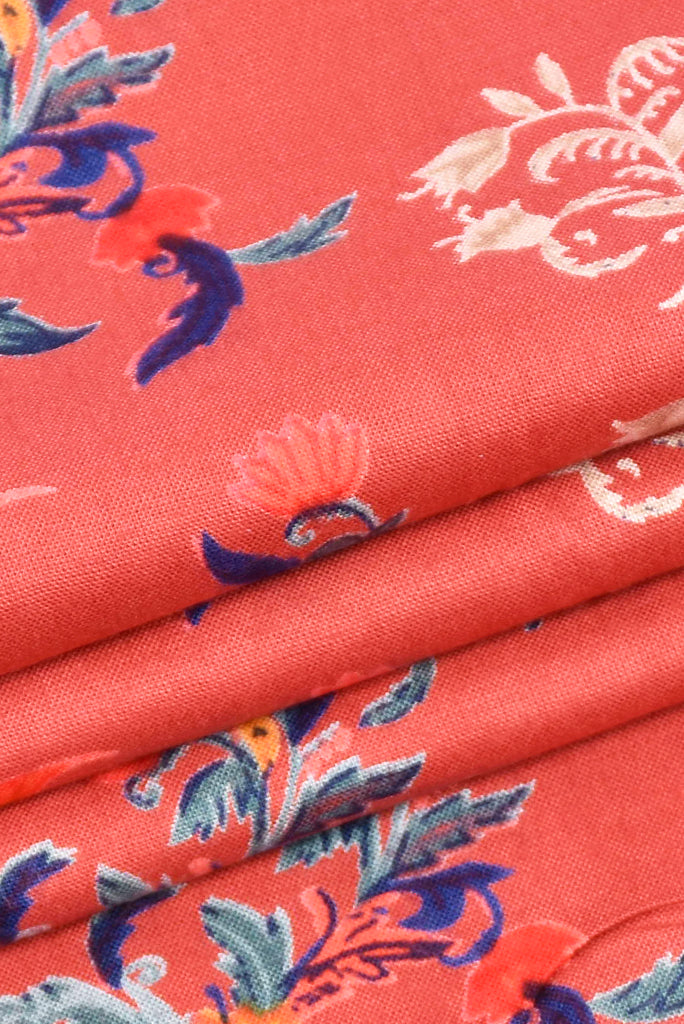 Flower Printed  Rayon Fabric
