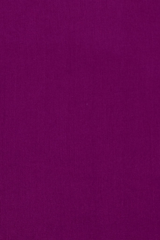 Purple Plain Rayon Fabric