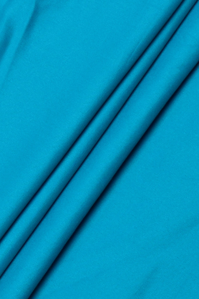 Sky Blue Plain Rayon Fabric