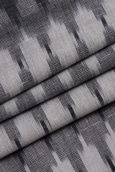 Grey Ikat Fabric