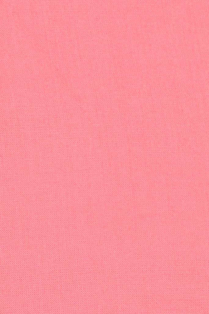 Simply Pink Peach Plain Rayon Fabric