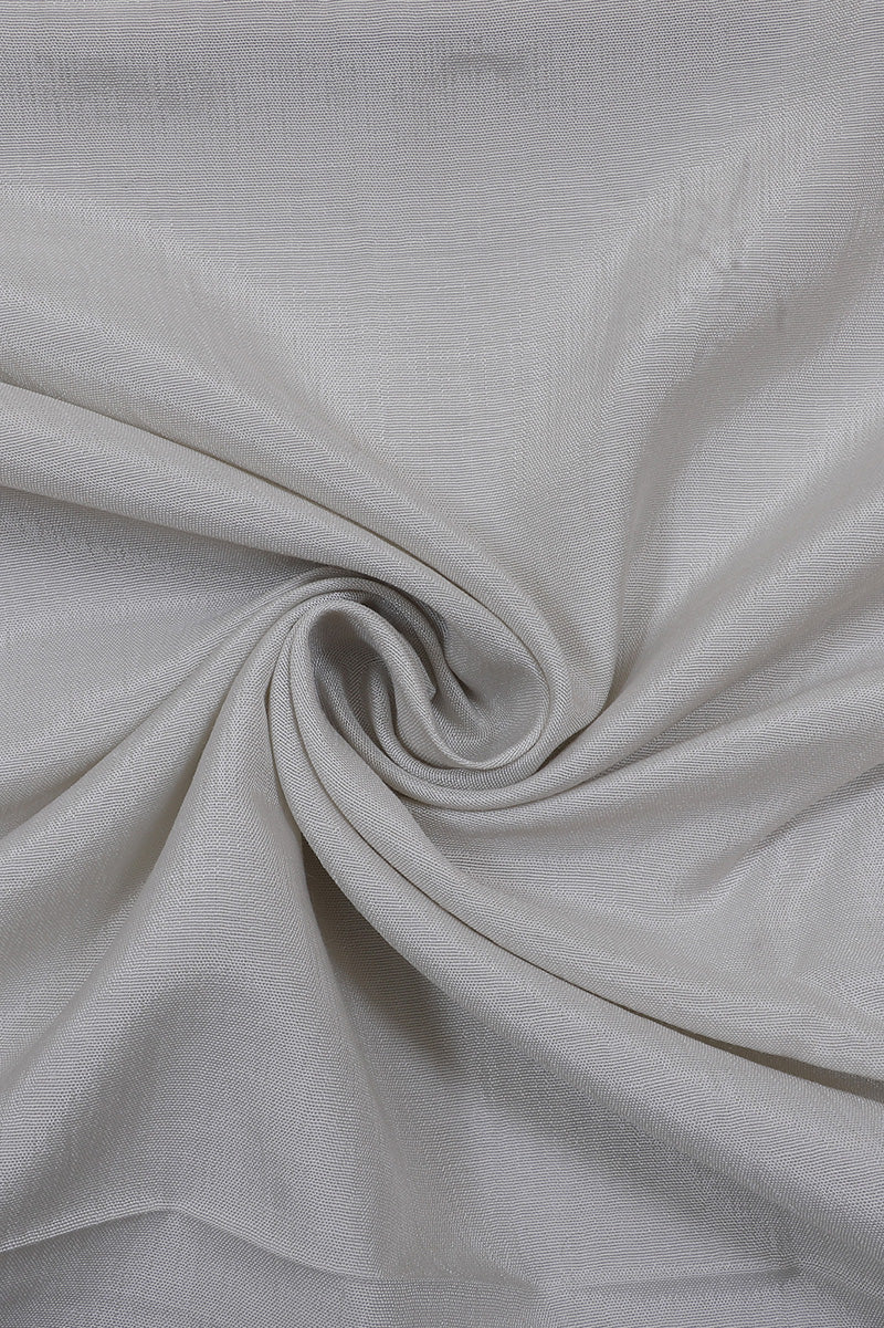 Gray Designer Jaam Silk Cotton Unstitched Suit Set with Dupatta